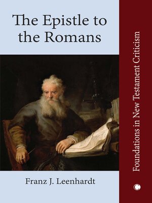 cover image of The Epistle to the Romans